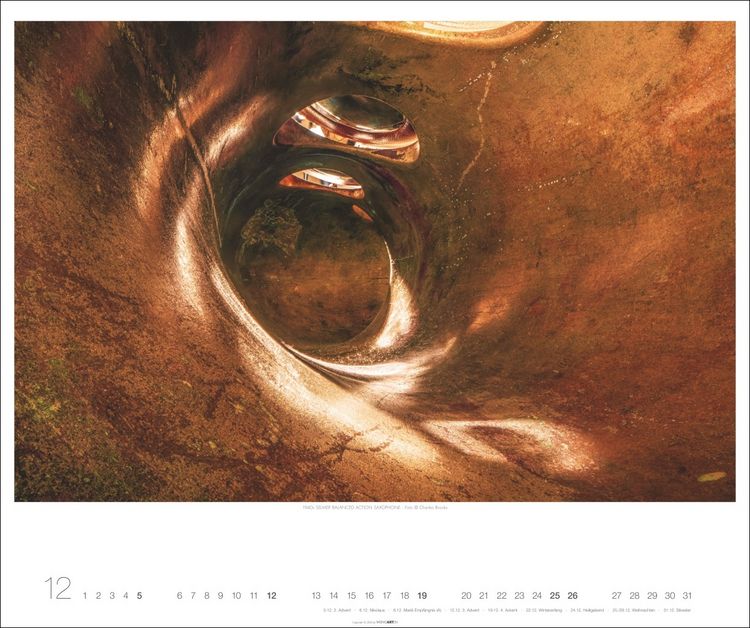 Produktbild: Architecture in Music Kalender 2027 - Musikinstrumente von innen