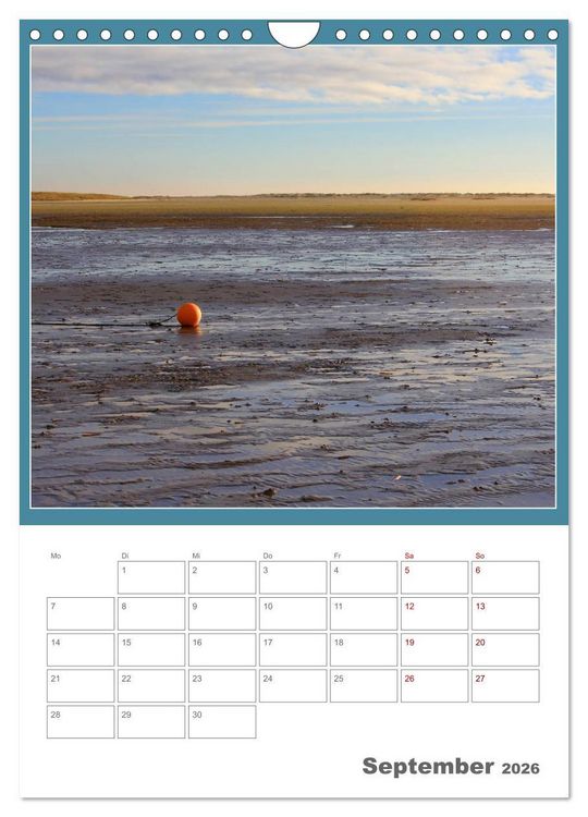 Produktbild: Pur maritim (Wandkalender 2026 DIN A4 hoch), CALVENDO Monatskalender