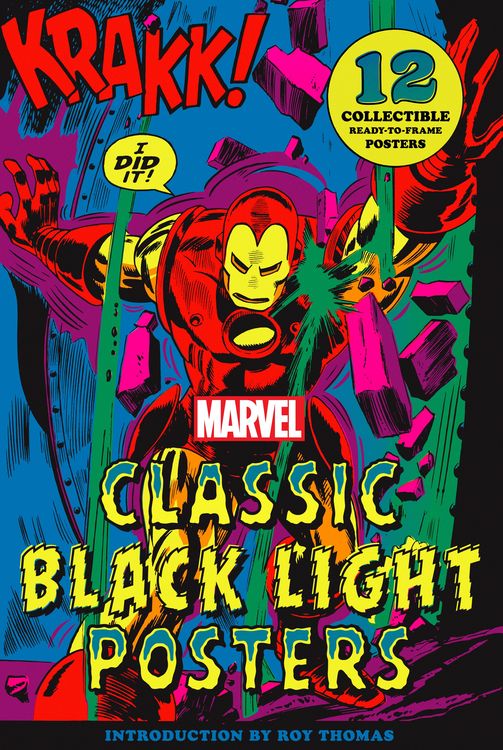 Produktbild: Marvel Classic Black Light Collectible Poster Portfolio