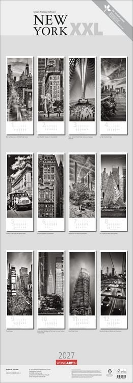 Produktbild: New York XXL Kalender 2027
