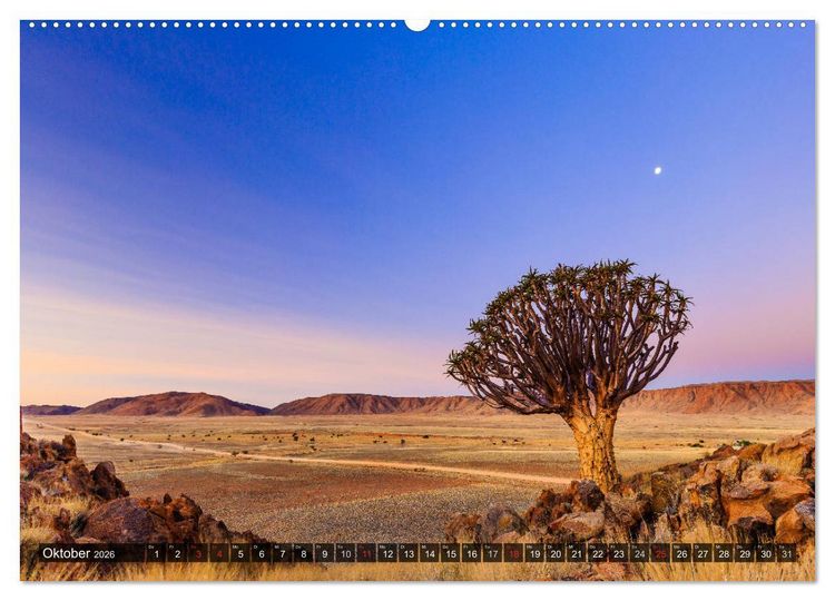 Produktbild: Namibia - Der weite S&uuml;den (hochwertiger Premium Wandkalender 2026 DIN A2 quer), Kunstdruck in Hochglanz