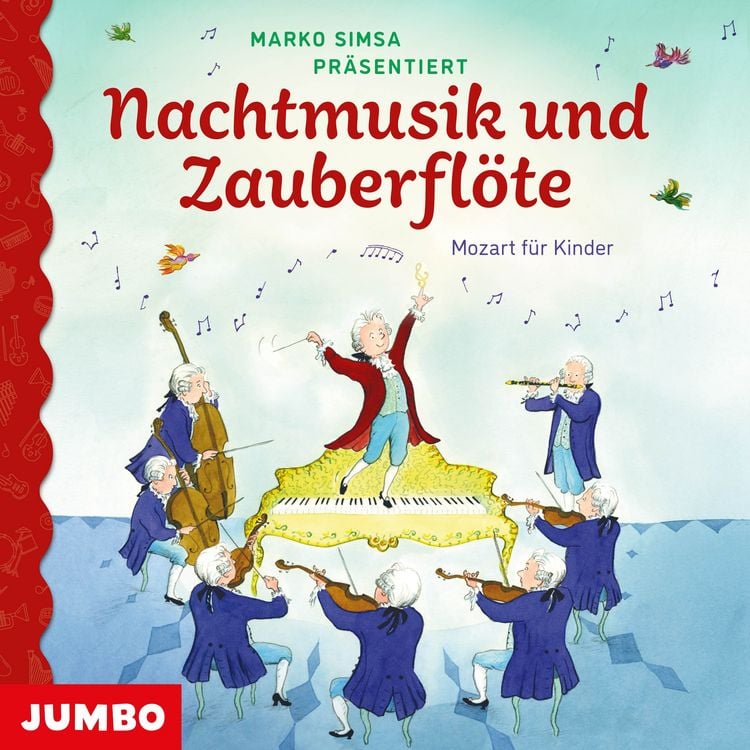 Produktbild: Mozart f&uuml;r Kinder. Nachtmusik und Zauberfl&ouml;te