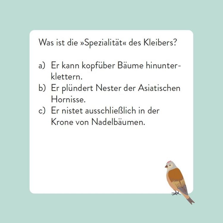 Produktbild: Das Vogel-Quiz