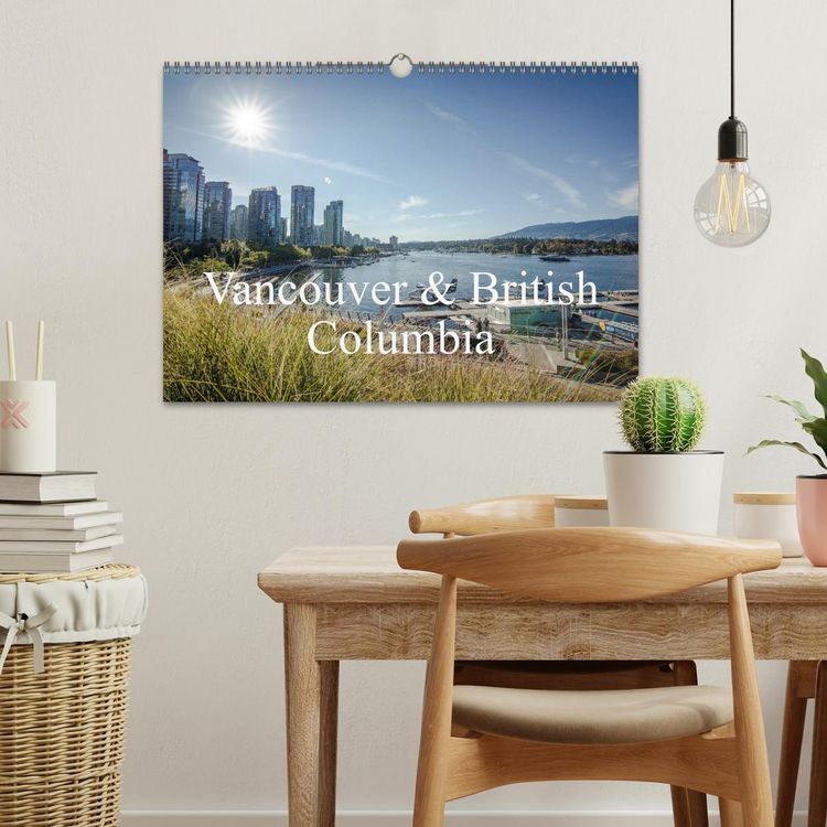Produktbild: Vancouver & British Columbia (Wandkalender 2026 DIN A3 quer), CALVENDO Monatskalender