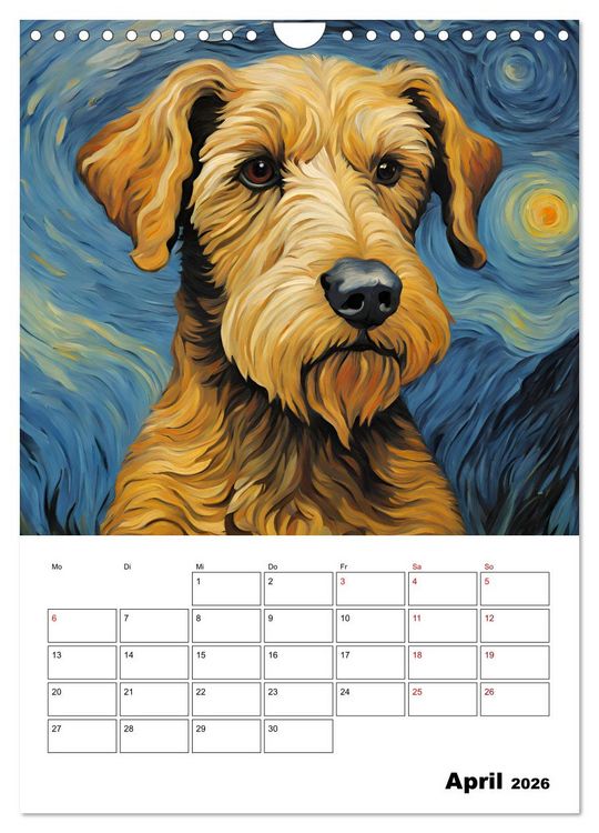 Produktbild: Hundezauber (Wandkalender 2026 DIN A4 hoch), CALVENDO Monatskalender