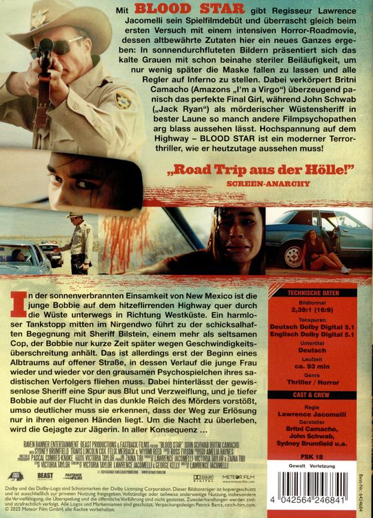 Produktbild: Blood Star: Gnadenlose Jagd