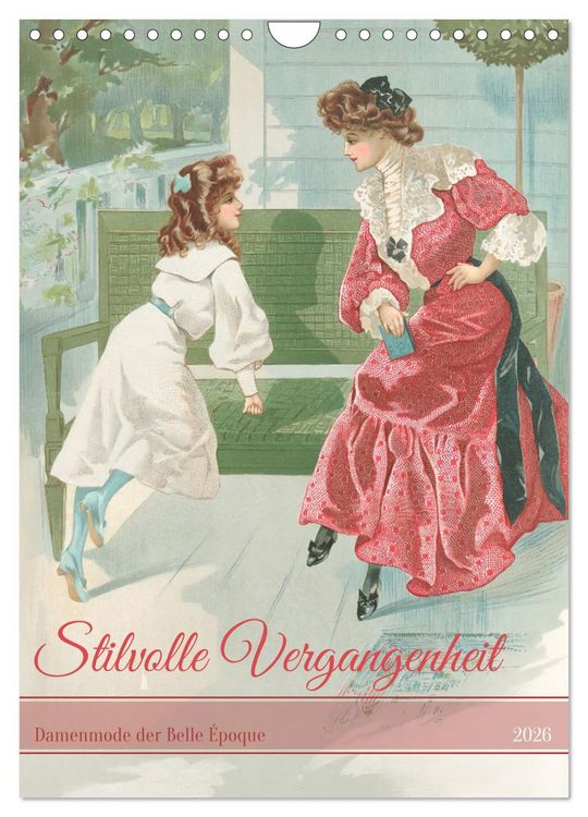 Produktbild: Stilvolle Vergangenheit (Wandkalender 2026 DIN A4 hoch), CALVENDO Monatskalender