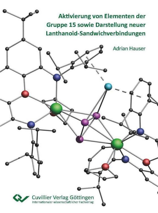 Produktbild: Aktivierung von Elementen der Gruppe 15 sowie Darstellung neuer Lanthanoid-Sandwichverbindungen