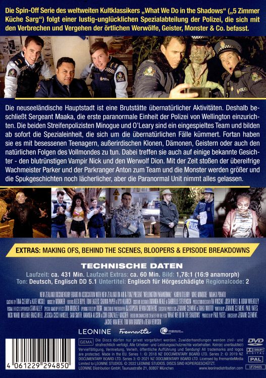 Produktbild: Wellington Paranormal - Staffel 1-3 [3 DVDs]