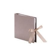 Produktbild: Fotoringbuch (2) m. Inhalt 50/Seit. 230x210 mm, taupe m.Schl.