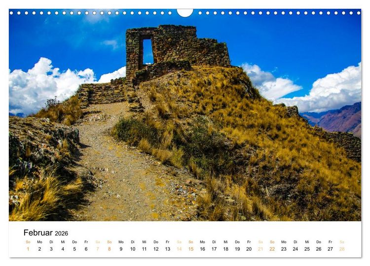 Produktbild: Qhapaq &Ntilde;an - die K&ouml;nigsstrasse der Anden (Wandkalender 2026 DIN A3 quer), CALVENDO Monatskalender