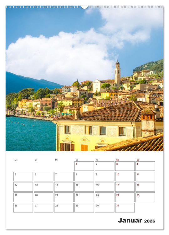 Produktbild: Limone sul Garda - Urlaubsplaner (Wandkalender 2026 DIN A2 hoch), CALVENDO Monatskalender
