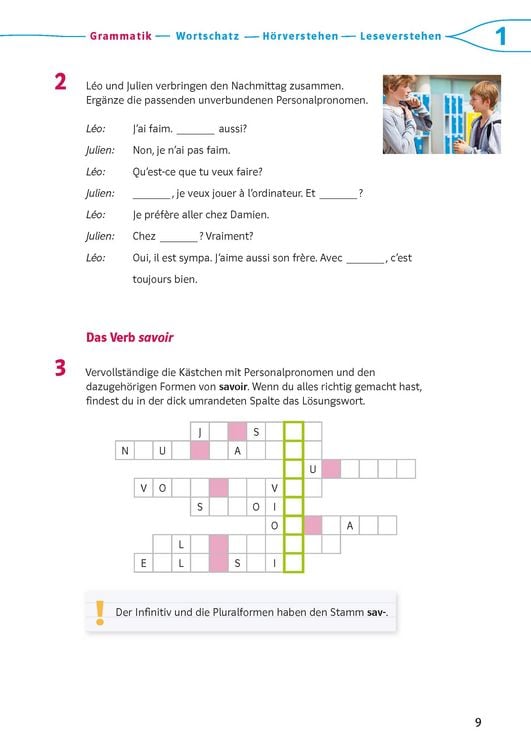 Produktbild: D&eacute;couvertes 2 Bayern (ab 2017) - Das Trainingsbuch zum Schulbuch 2. Lernjahr