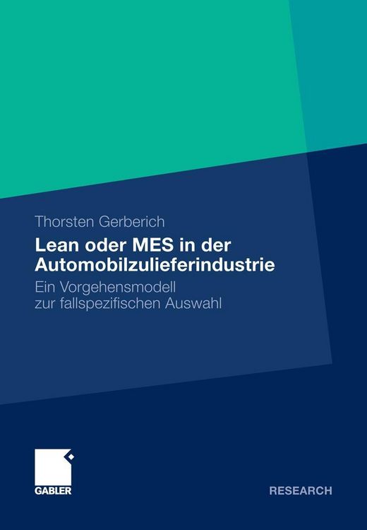 Produktbild: Lean oder MES in der Automobilzulieferindustrie