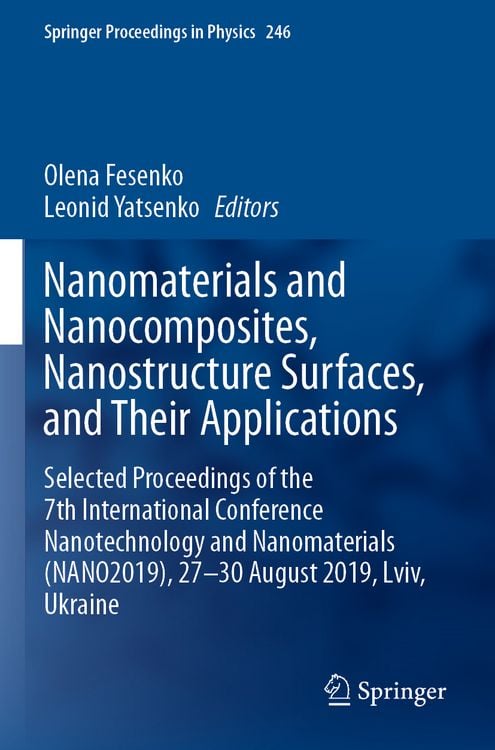 Produktbild: Nanomaterials and Nanocomposites, Nanostructure Surfaces, and Their Applications