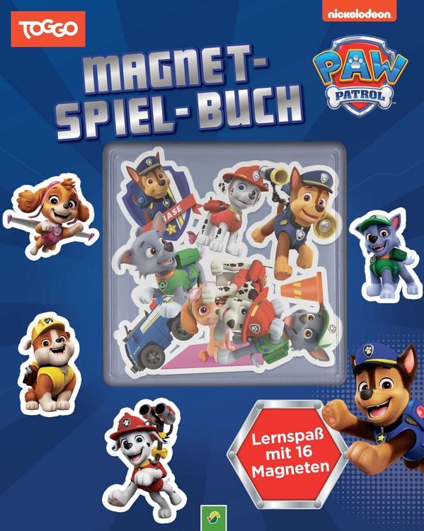 Produktbild: PAW Patrol Magnet-Spiel-Buch