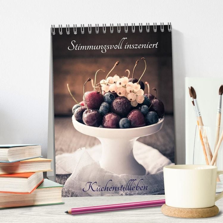 Produktbild: Stimmungsvoll inszeniert K&uuml;chenstillleben (Tischkalender 2027 DIN A5 hoch), CALVENDO Monatskalender
