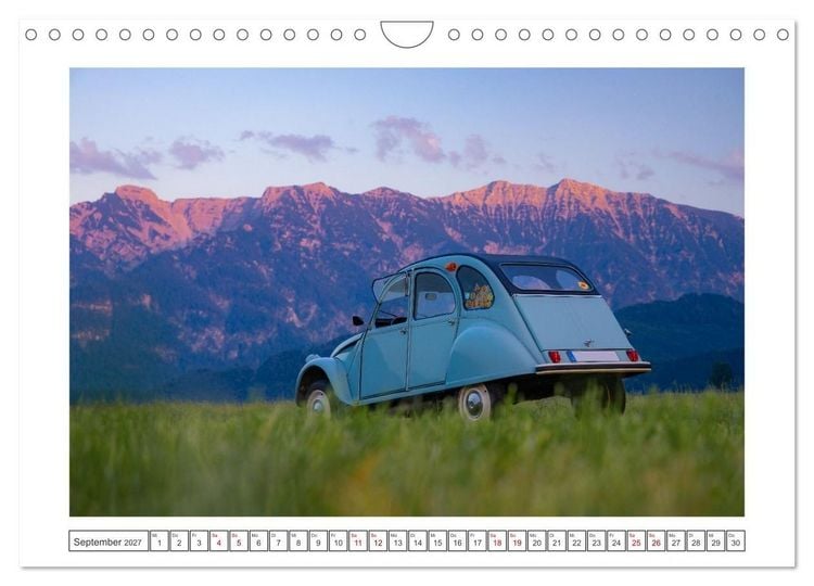 Produktbild: 2CV Pauline (Wandkalender 2027 DIN A4 quer), CALVENDO Monatskalender