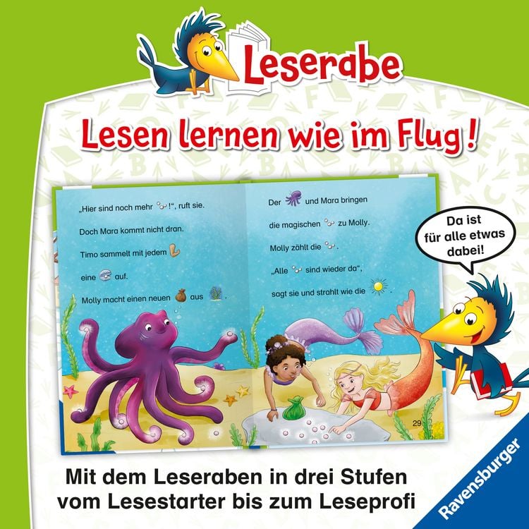 Produktbild: Leserabe Vor-Lesestufe - Meermädchen Mara und die magische Perle