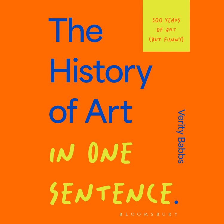 Produktbild: The History of Art in One Sentence