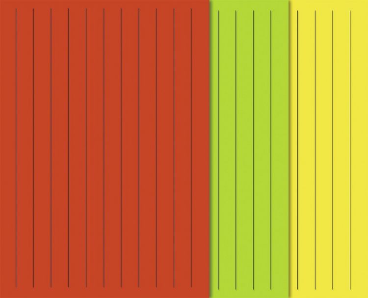 Produktbild: URSUS Flechtmotive im Neon-Look. 9er Set