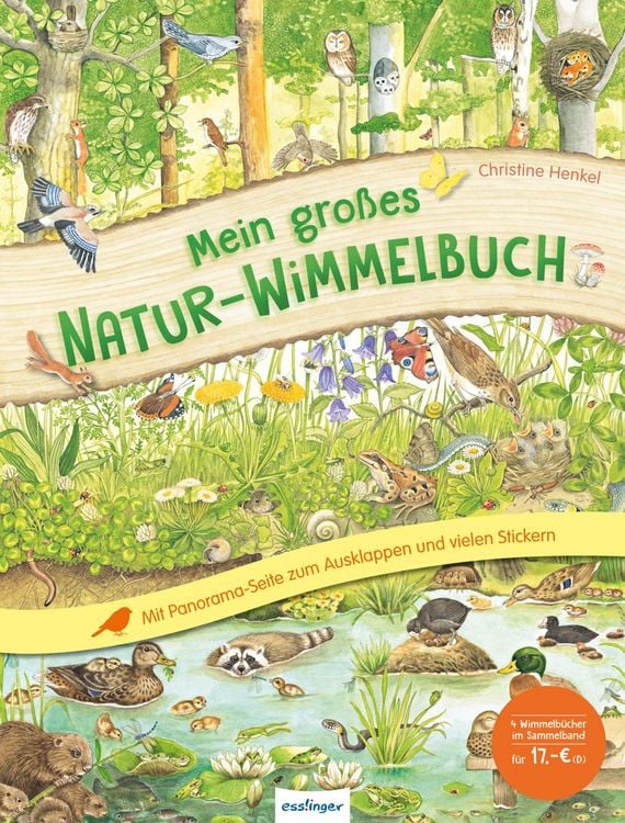 Produktbild: Mein gro&szlig;es Natur-Wimmelbuch