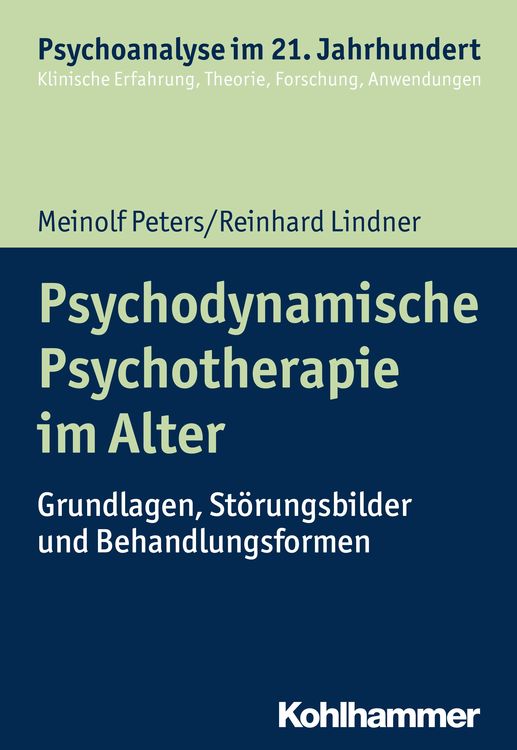 Produktbild: Psychodynamische Psychotherapie im Alter
