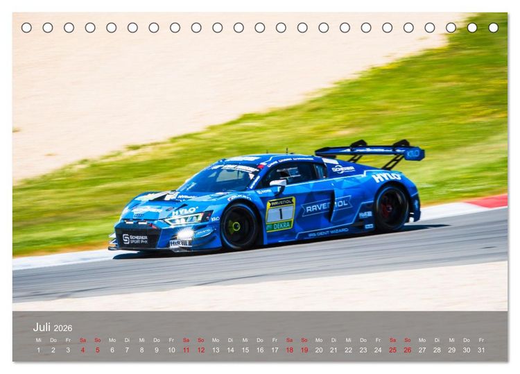 Produktbild: Motorsport aus Ingolstadt (Tischkalender 2026 DIN A5 quer), CALVENDO Monatskalender