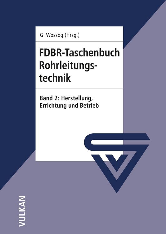 Produktbild: FDBR-Taschenbuch Rohrleitungstechnik