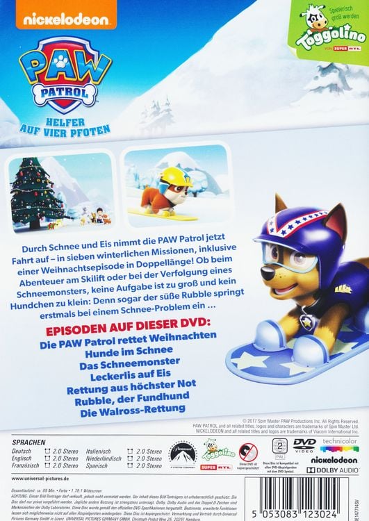Paw Patrol - Rettungen im Winter