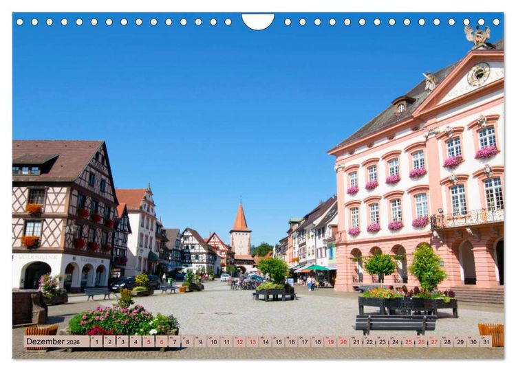 Produktbild: Historisches Gengenbach (Wandkalender 2026 DIN A4 quer), CALVENDO Monatskalender