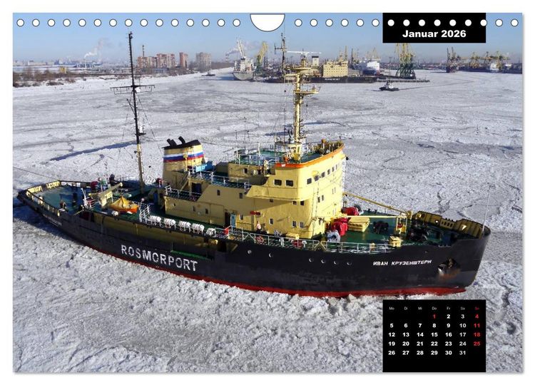 Produktbild: Bitte ein Schiff! (Wandkalender 2026 DIN A4 quer), CALVENDO Monatskalender