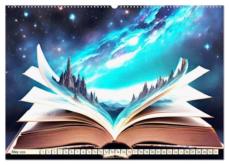 Produktbild: Magical awakening (High Quality Premium Wall Calendar 2026 DIN A2 landscape),CALVENDO 12 Month Wall Calendar