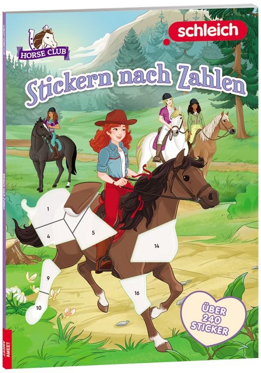 Produktbild: SCHLEICH&reg; Horse Club&trade; &ndash; Stickern nach Zahlen