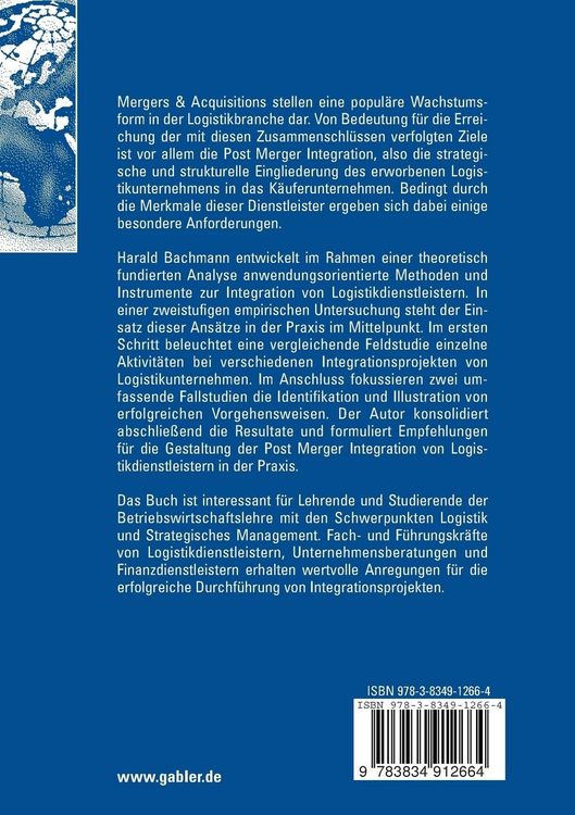 Produktbild: Post Merger Integration von Logistikdienstleistern