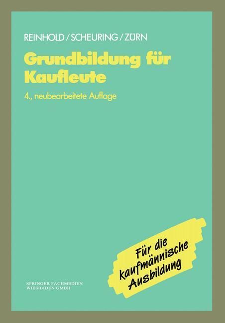 Produktbild: Grundbildung f&uuml;r Kaufleute
