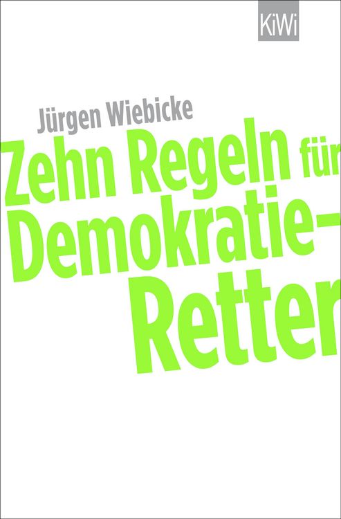 Produktbild: Zehn Regeln f&uuml;r Demokratie-Retter