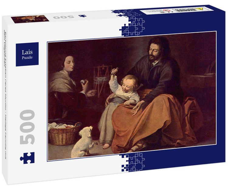 Produktbild: Lais Puzzle Bartolom&eacute; Esteban Perez Murillo - Heilige Familie mit dem V&ouml;gelchen 500 Teile