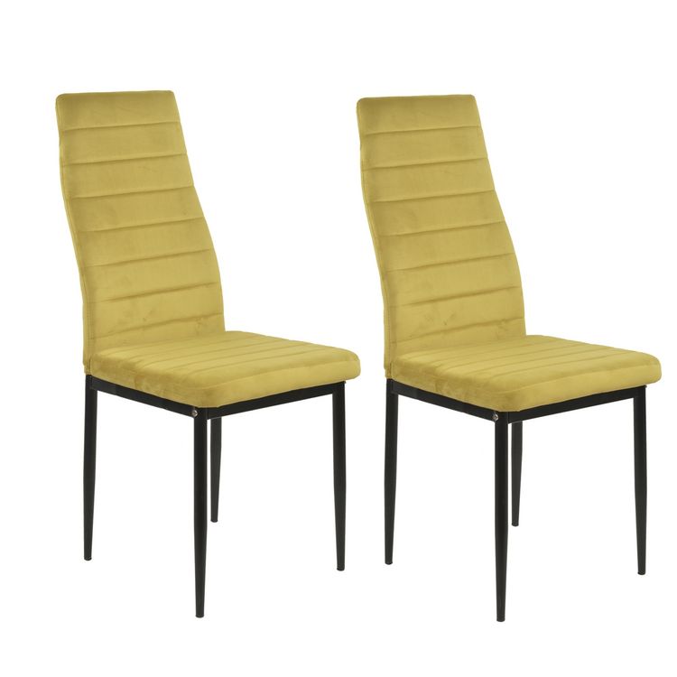 Produktbild: HTI-Living Stuhl Memphis Velvet 2er-Set Stuhl Memphis Velvet 2er-Set