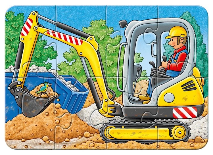 Produktbild: Puzzle Ravensburger Bei der Arbeit 2-8 Teile