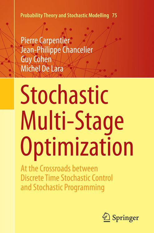 Produktbild: Stochastic Multi-Stage Optimization