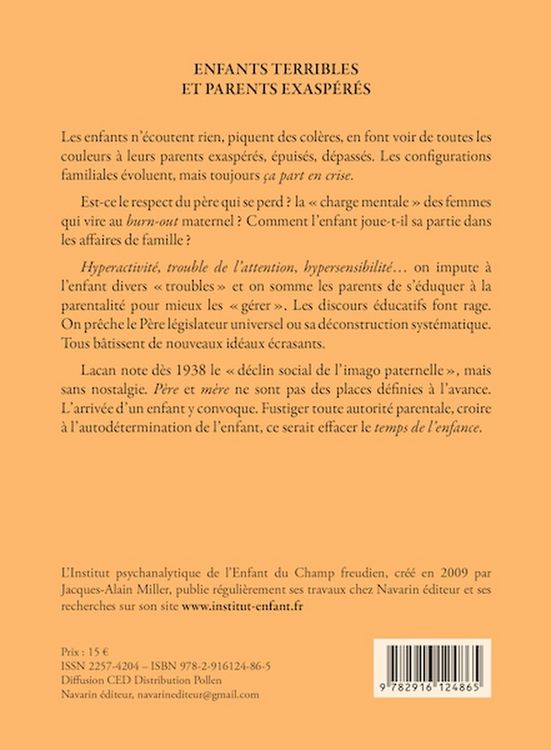 Produktbild: Enfants terribles et parents exasp