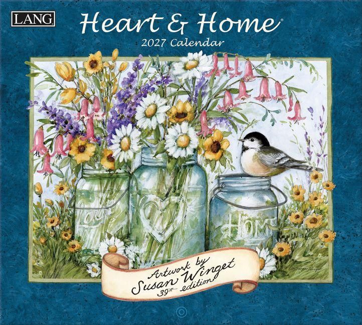 Produktbild: Heart & Home 2027 Wall Calendar