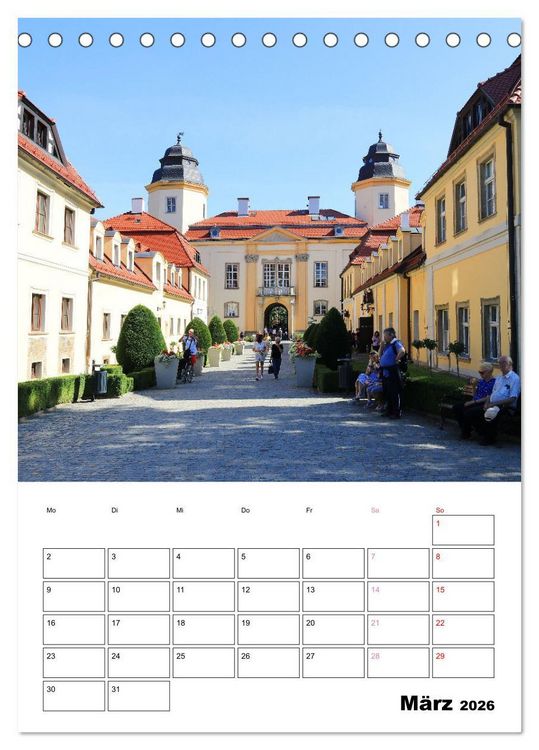 Produktbild: Schloss F&uuml;rstenstein in Polen - ein Reiseplaner (Tischkalender 2026 DIN A5 hoch), CALVENDO Monatskalender