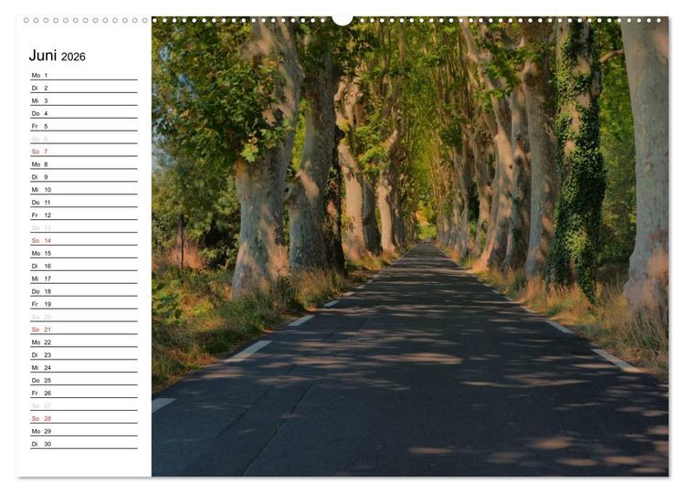 Produktbild: Languedoc-Roussillon - unter der Sonne des Midi (Wandkalender 2026 DIN A2 quer), CALVENDO Monatskalender