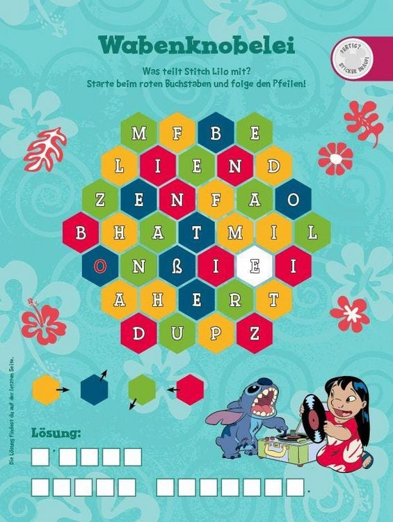 Produktbild: Disney Best of: 1001 Sticker - Stickern - R&auml;tseln - Ausmalen