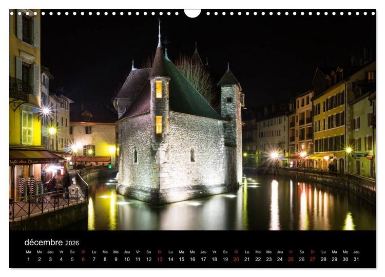 Produktbild: HAUTE-SAVOIE, une r&eacute;gion o&ugrave; il fait bon vivre (Calendrier mural 2026 DIN A3 vertical), CALVENDO calendrier mensuel