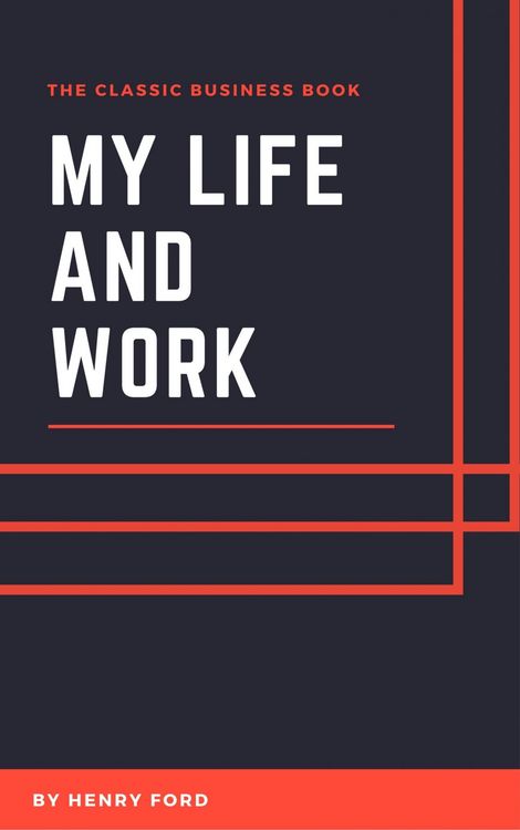 Produktbild: My Life and Work