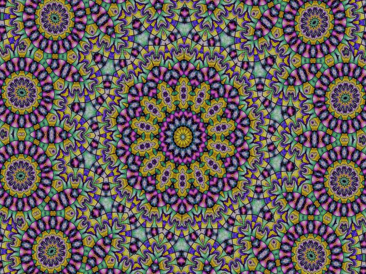 Produktbild: CALVENDO Puzzle Mandala 4 | 1000 Teile Lege-Gr&ouml;&szlig;e 64x48cm Foto-Puzzle f&uuml;r gl&uuml;ckliche Stunden