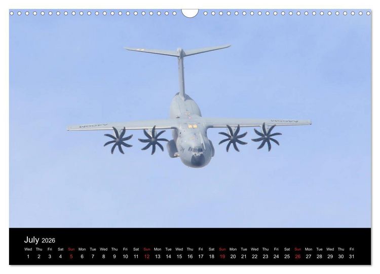 Produktbild: Airbus A400M Atlas (Wall Calendar 2026 DIN A3 landscape), CALVENDO 12 Month Wall Calendar